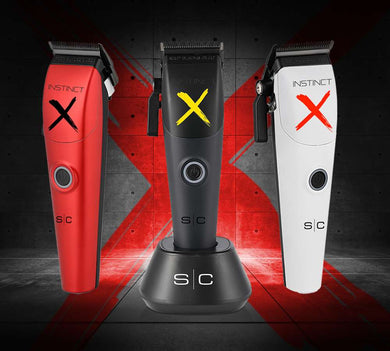 StyleCraft Instinct-X Cordless Hair Clipper w/ Vector Motor & Intuitive Torque Control (SC608M)