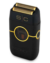 StyleCraft Instinct Metal Double Foil Shaver w/ IN2 Vector Motor & Intuitive Torque Control (SC807) Black