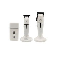 JRL Professional Ghost Clipper, Trimmer & Foil Shaver Collection + 2 Charging Bases (GH2401-2)