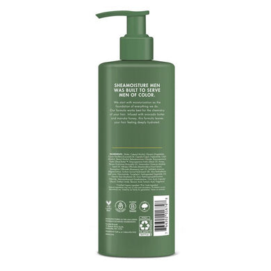 SheaMoisture Men Deep Conditioner - Avokadobotter en Manuka-heuning - 15 fl oz 